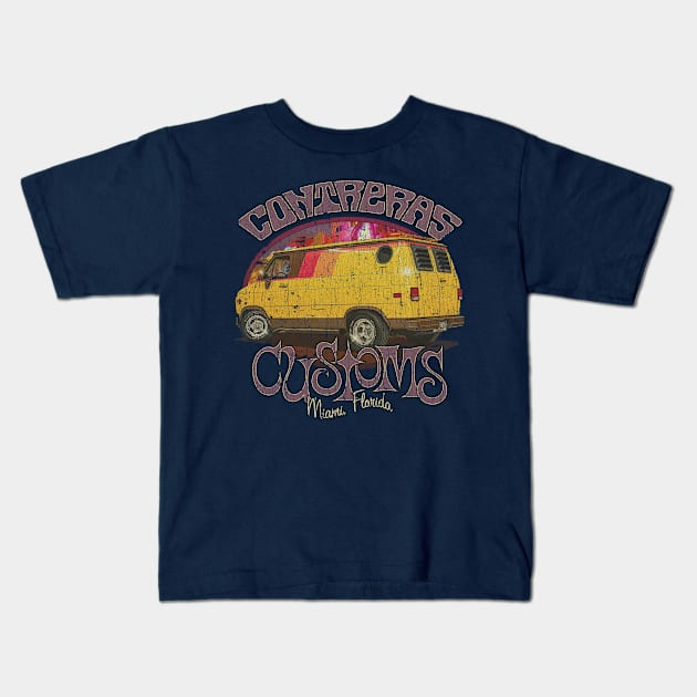 Contreras Customs 1975 Kids T-Shirt by JCD666